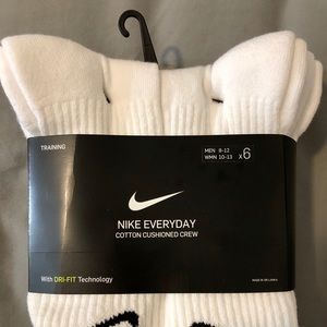 Nike Everyday Cushioned Crew Socks Pack of 6
